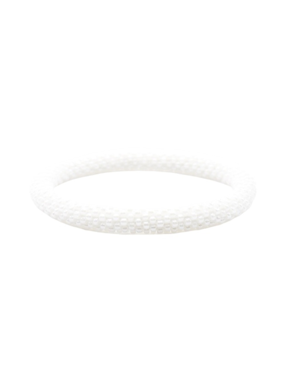 Sashka White Solid Bracelet